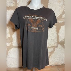 Harley-Davidson T-Shirt with Embroidered Design from Austin, TX.